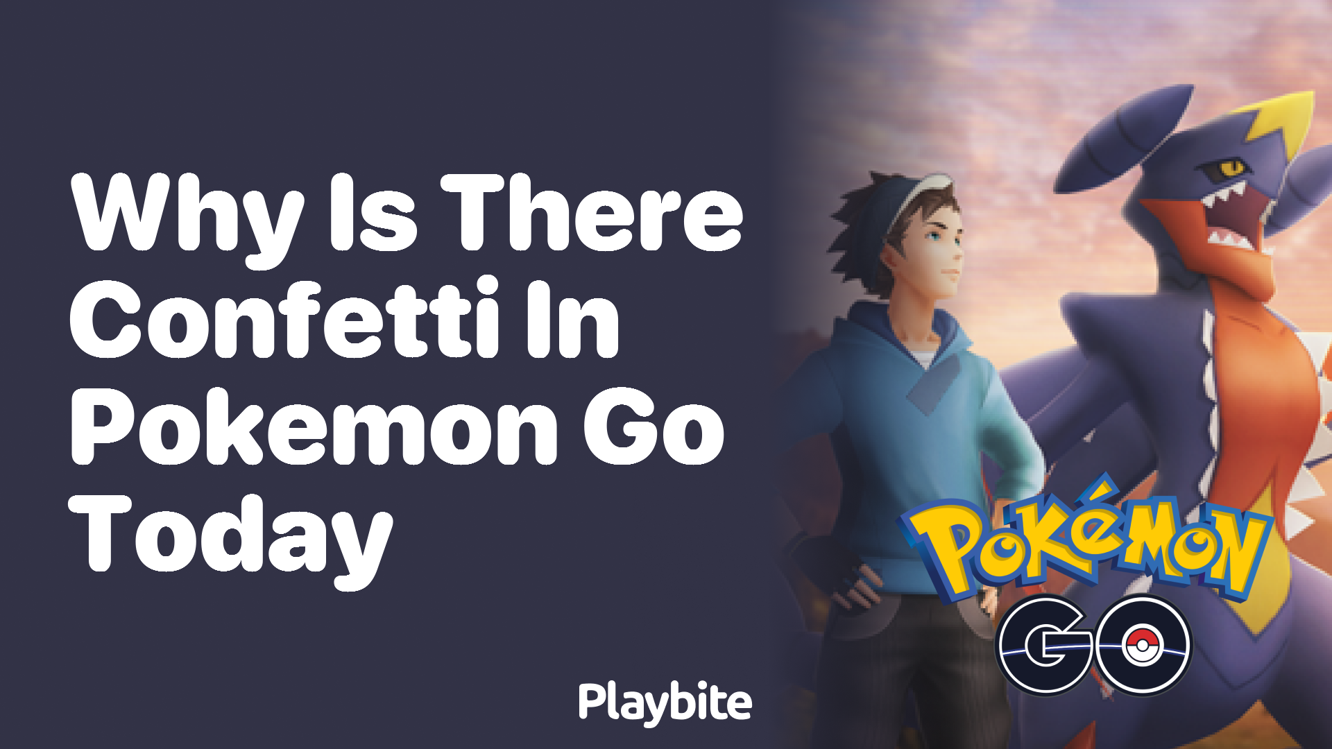 Why Is There Confetti in Pokémon GO Today?