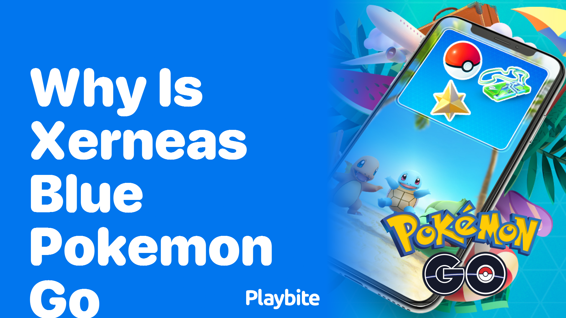 Why is Xerneas Blue in Pokemon Go?