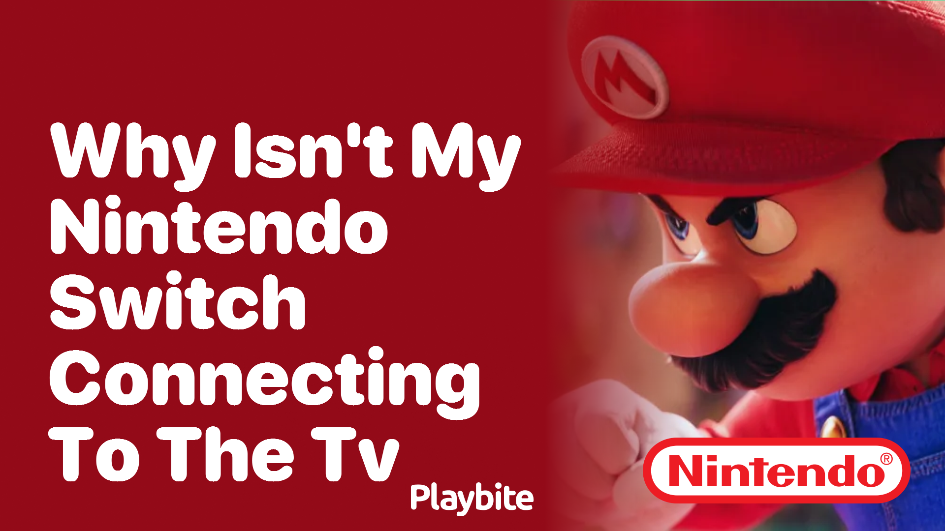 Why Isn’t My Nintendo Switch Connecting to the TV?