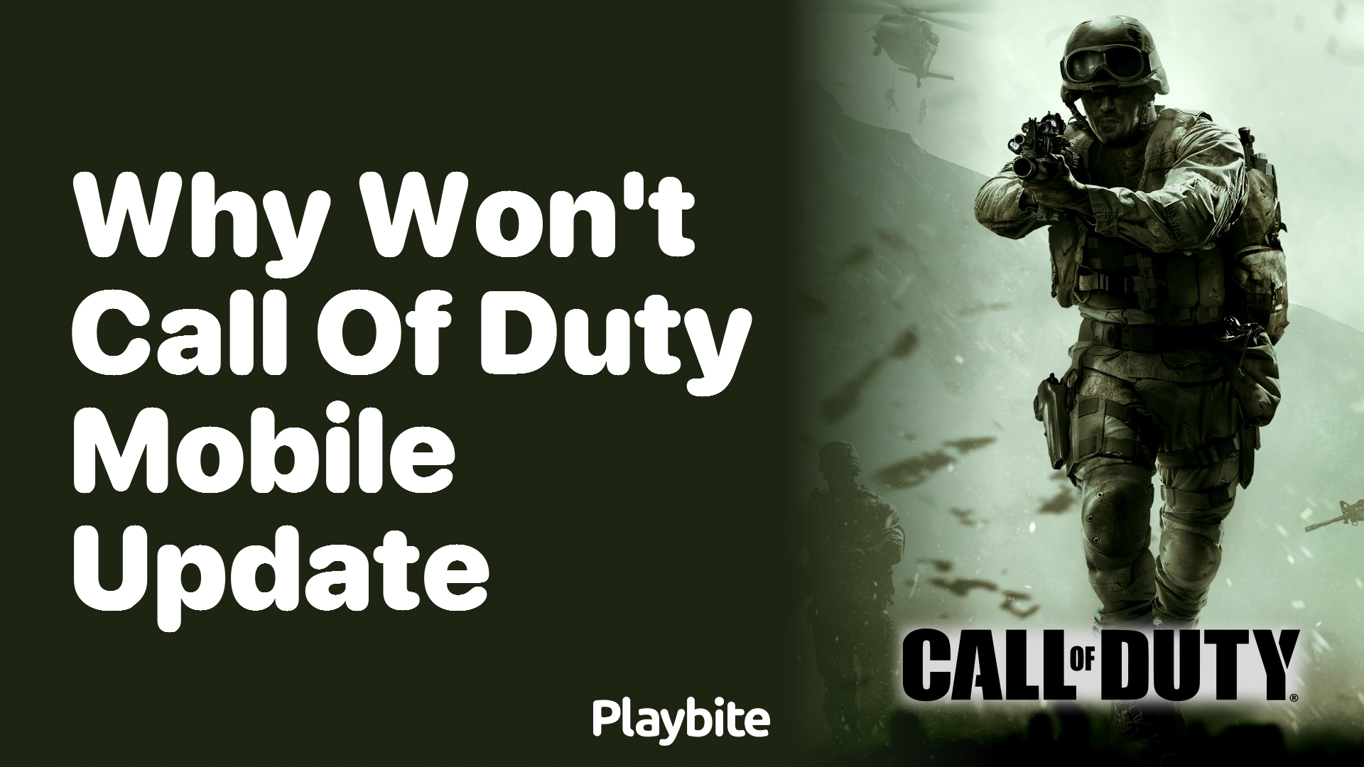 Why Won’t Call of Duty Mobile Update? Let’s Find the Answer!