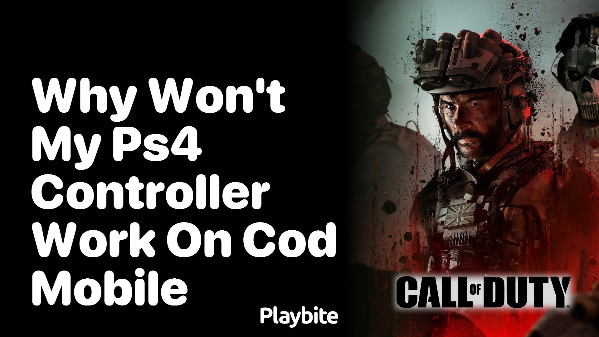 Why Won’t My PS4 Controller Work on COD Mobile?