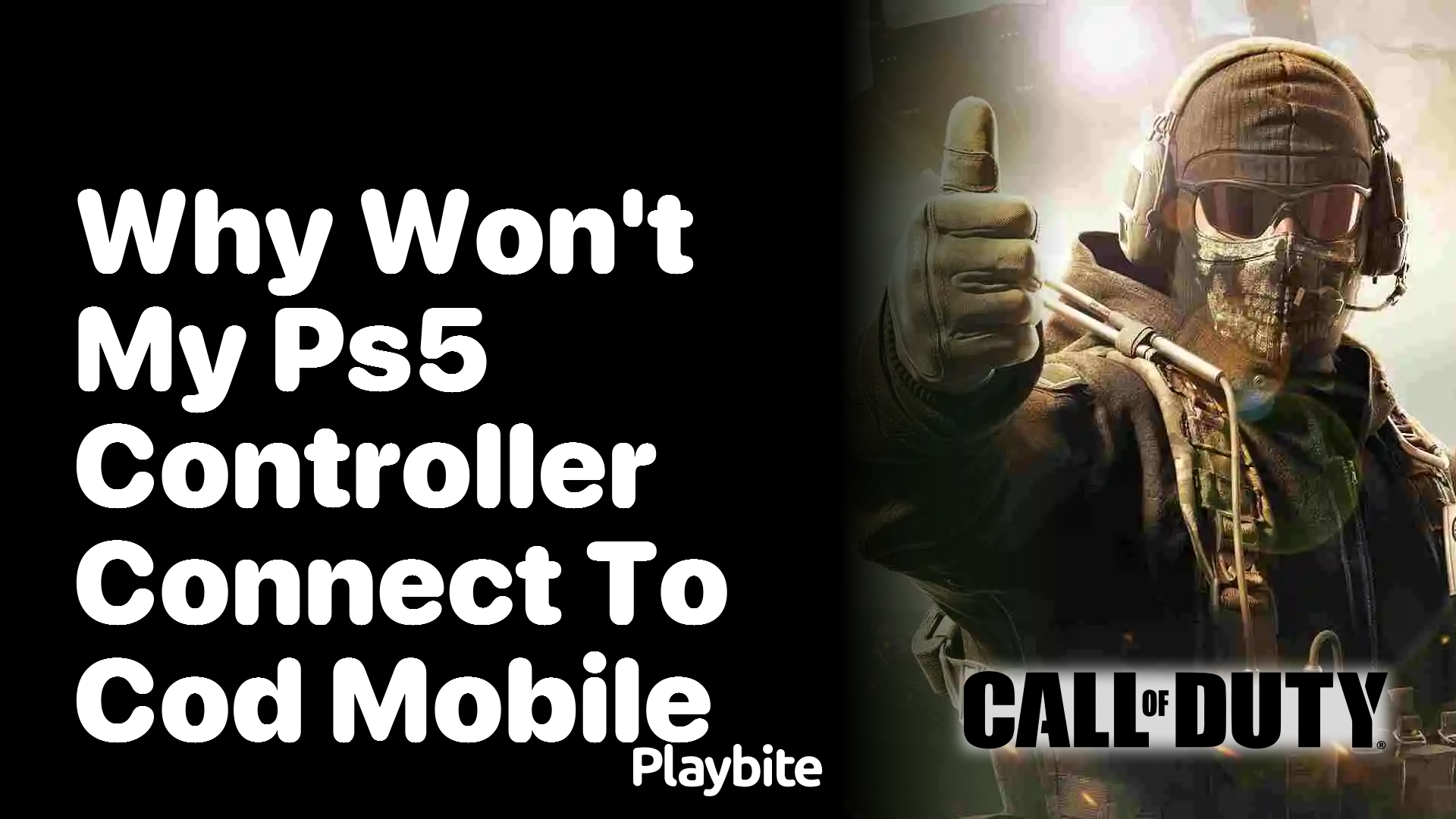 Why Won’t My PS5 Controller Connect to COD Mobile?