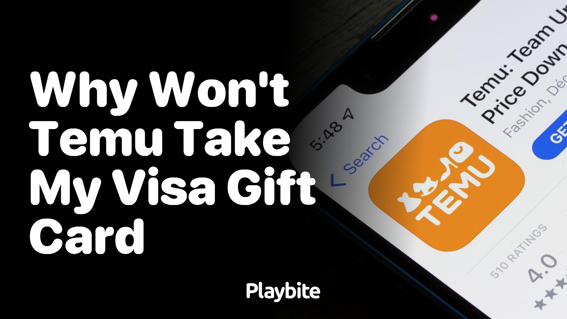 Why Won&#8217;t Temu Accept My Visa Gift Card? An Easy Explanation