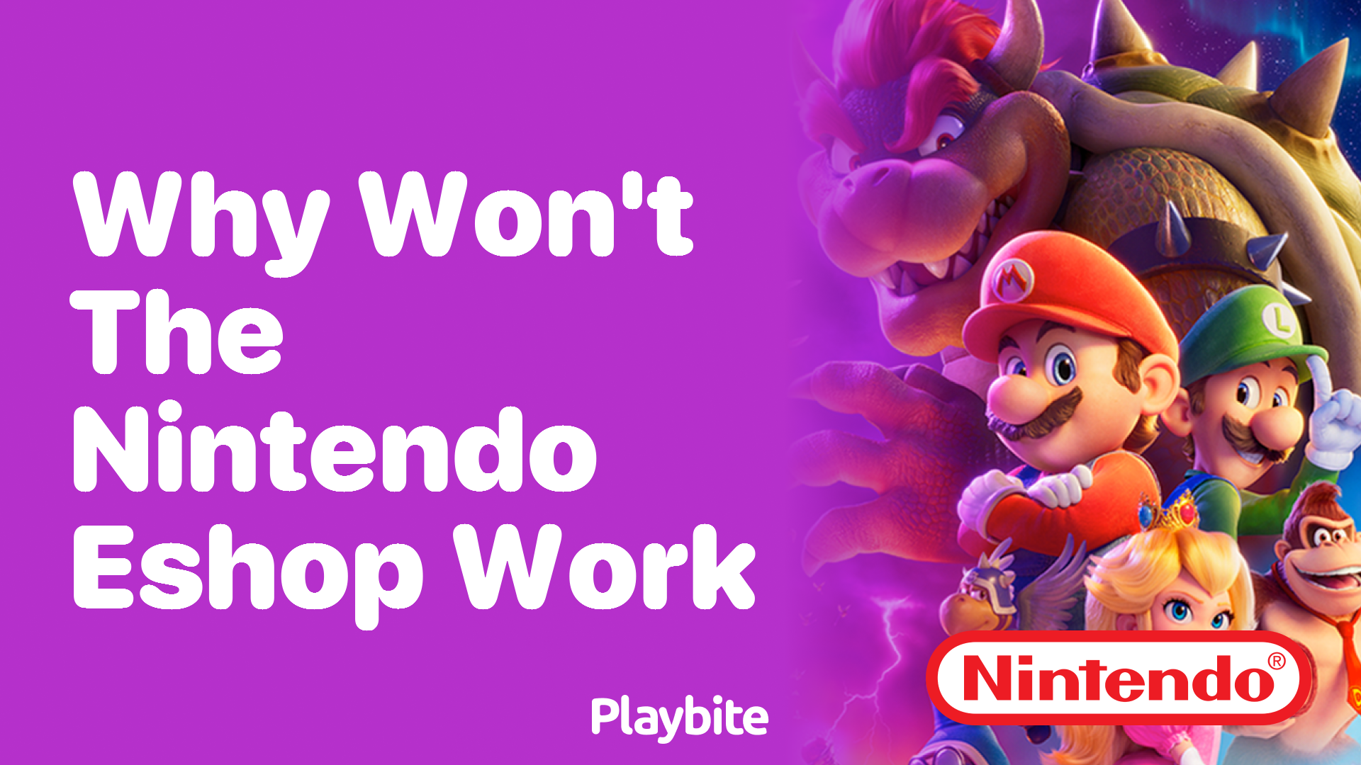 Why Won&#8217;t the Nintendo eShop Work? Let&#8217;s Figure It Out!