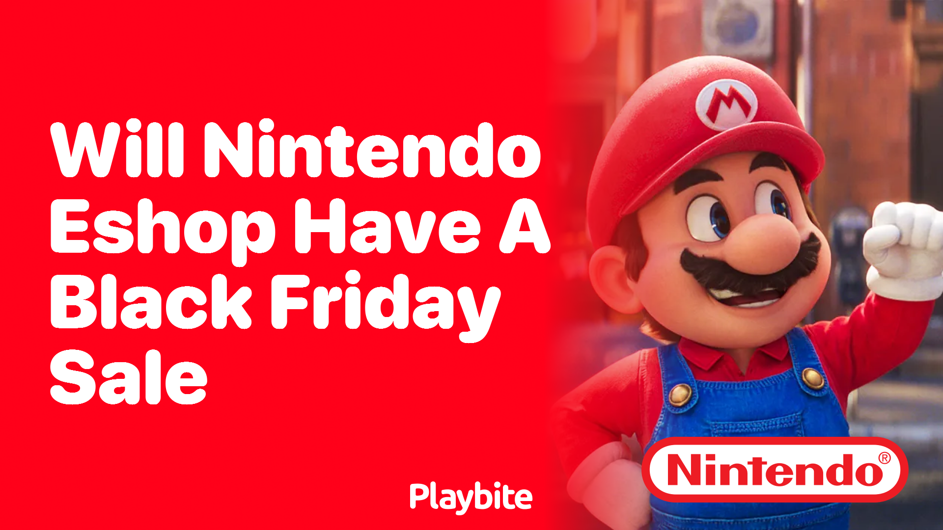 Will Nintendo eShop Have a Black Friday Sale?