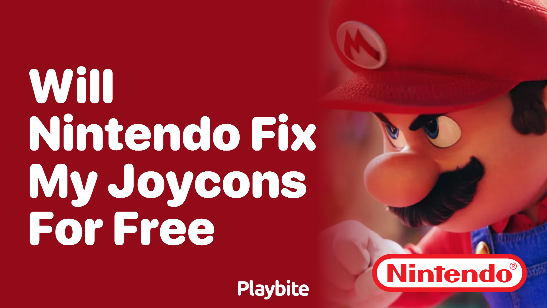 Will Nintendo Fix My Joy-Cons for Free?