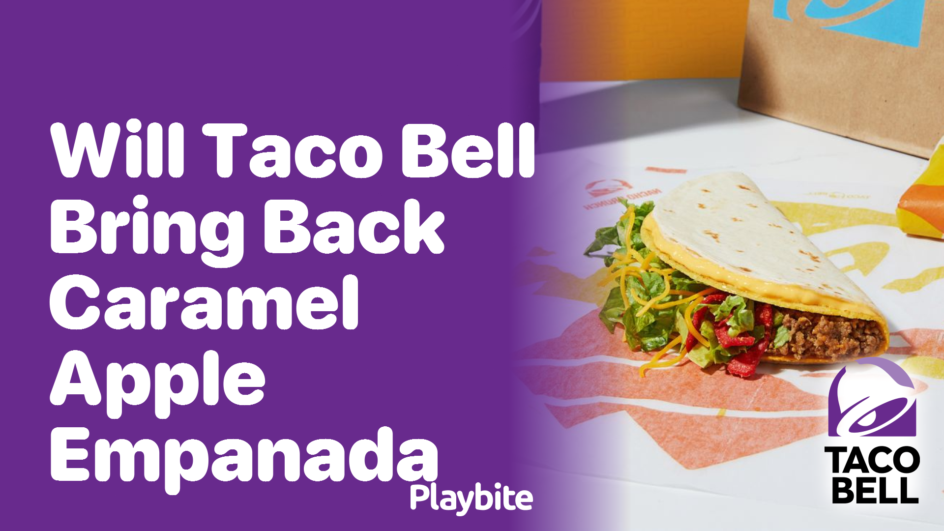 Will Taco Bell Bring Back the Caramel Apple Empanada?