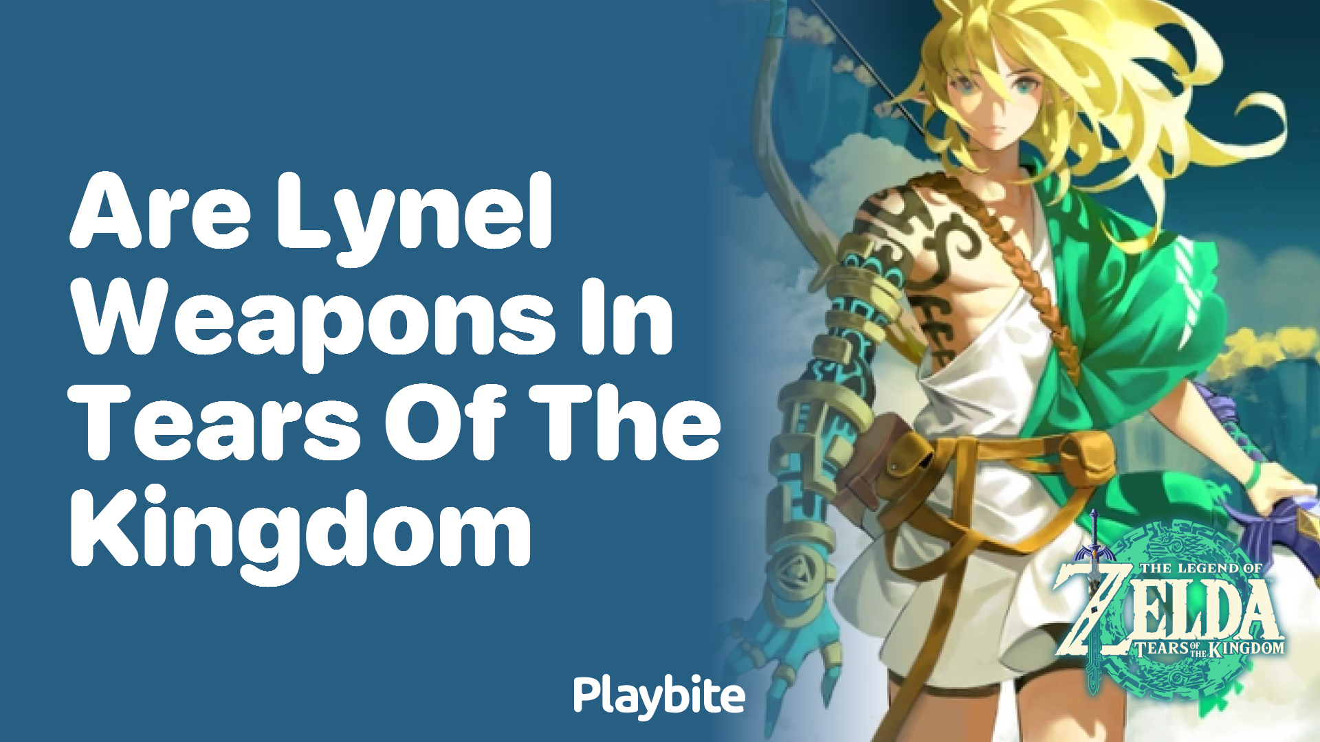 Are Lynel Weapons in Tears of the Kingdom?