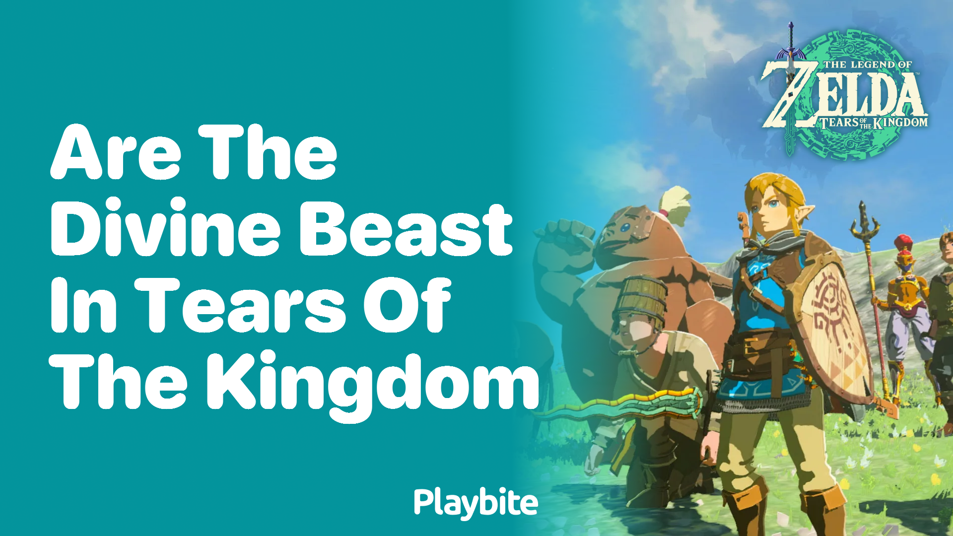 Are the Divine Beasts in Tears of the Kingdom?