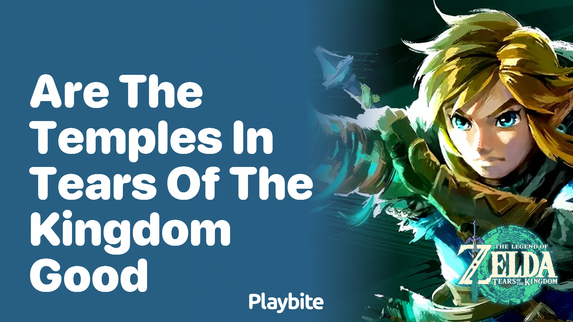 Are the Temples in Tears of the Kingdom Good?