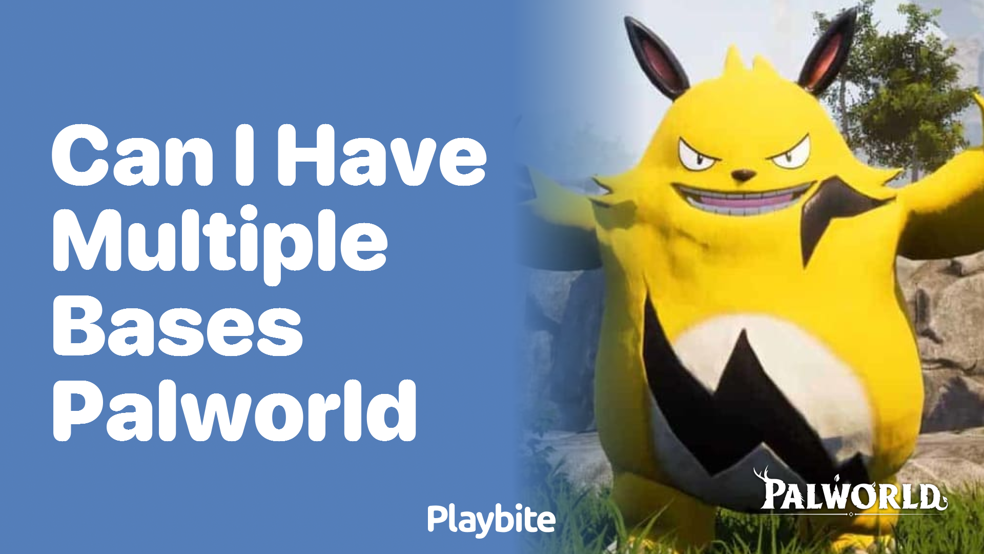 Can I have multiple bases in Palworld?