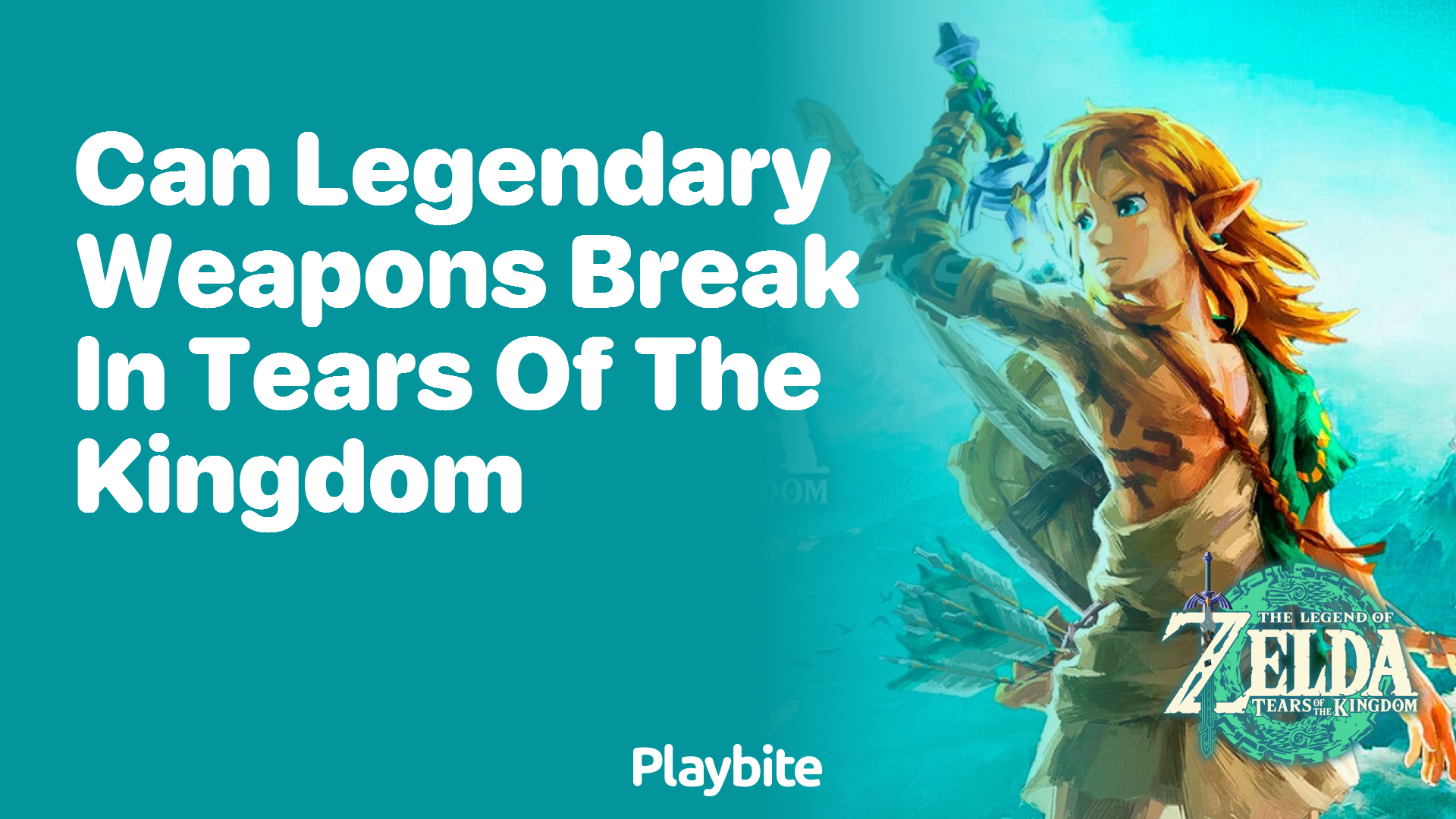 Can Legendary Weapons Break in Tears of the Kingdom?