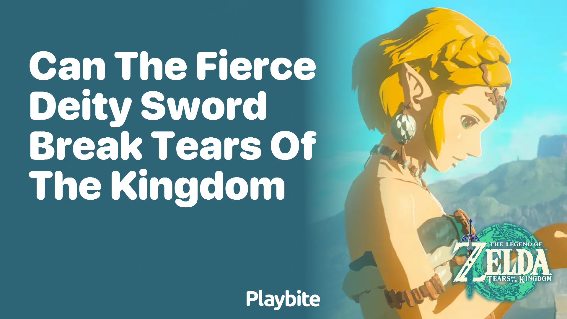 Can the Fierce Deity Sword Break in Tears of the Kingdom?