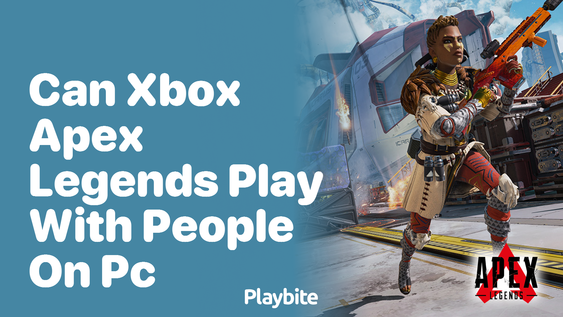 Can Xbox Apex Legends players play with people on PC?