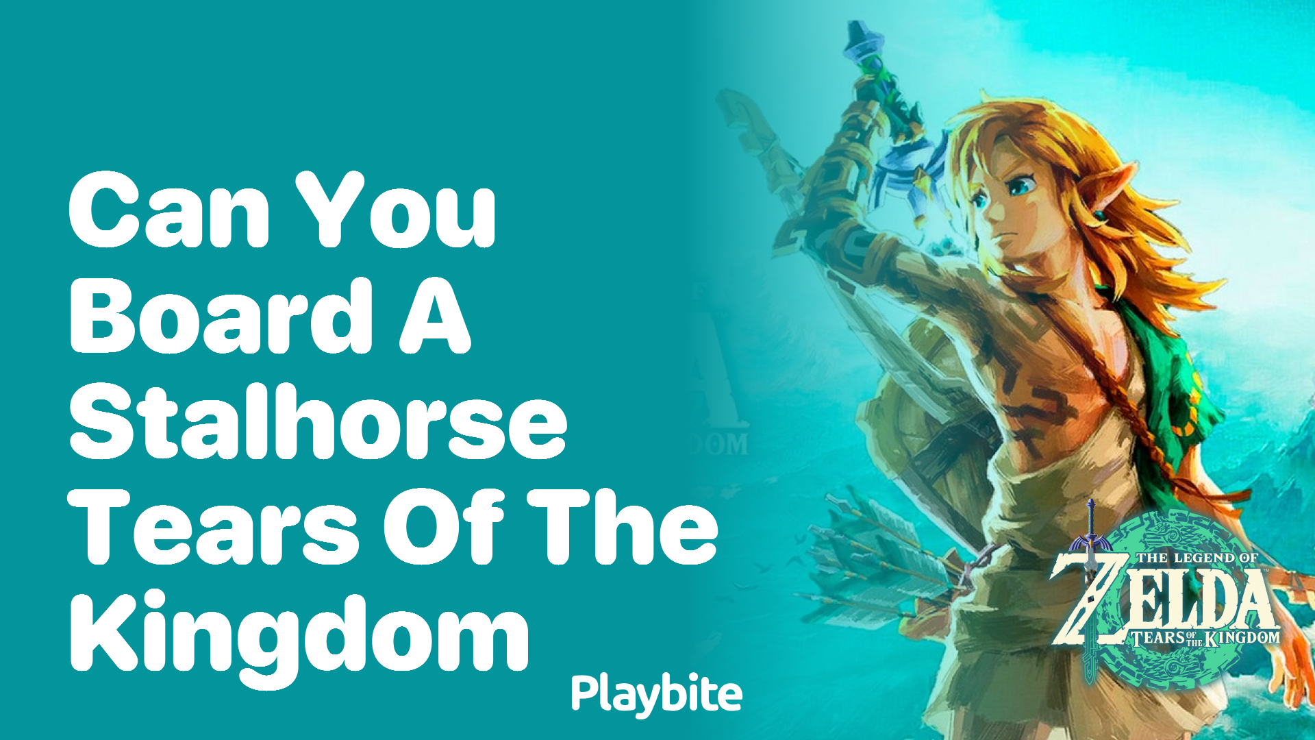 Can You Board a Stalhorse in Tears of the Kingdom?