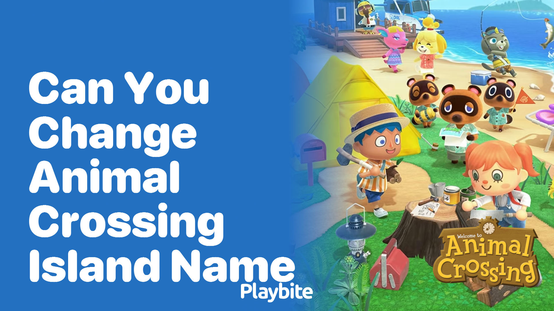Can you change your Animal Crossing island name? Playbite
