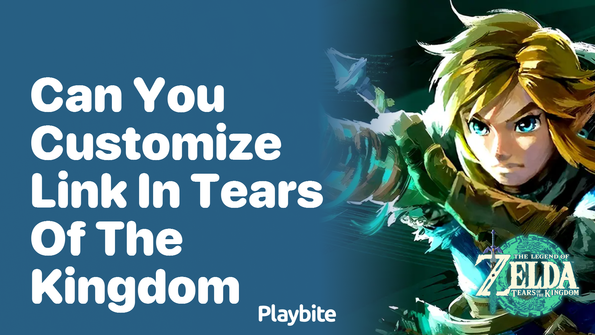 Can You Customize Link in Tears of the Kingdom?
