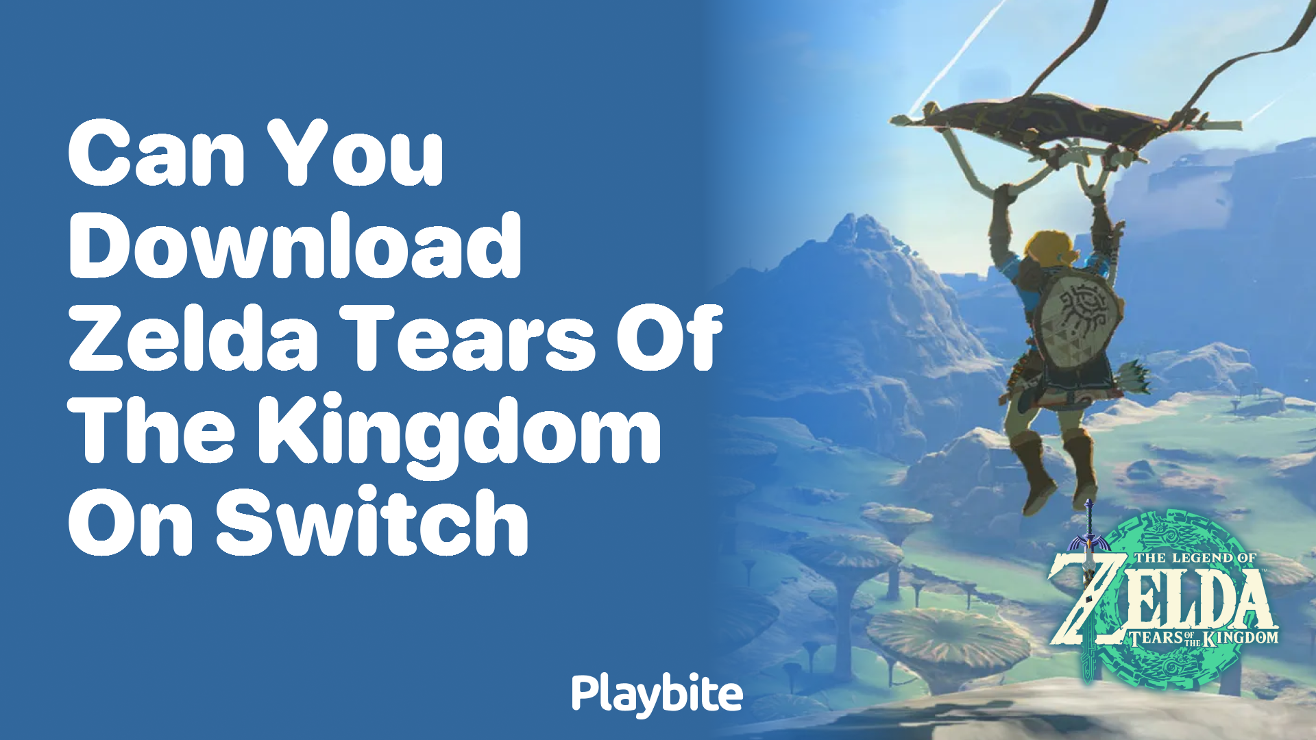 Can You Download Zelda: Tears of the Kingdom on Switch?
