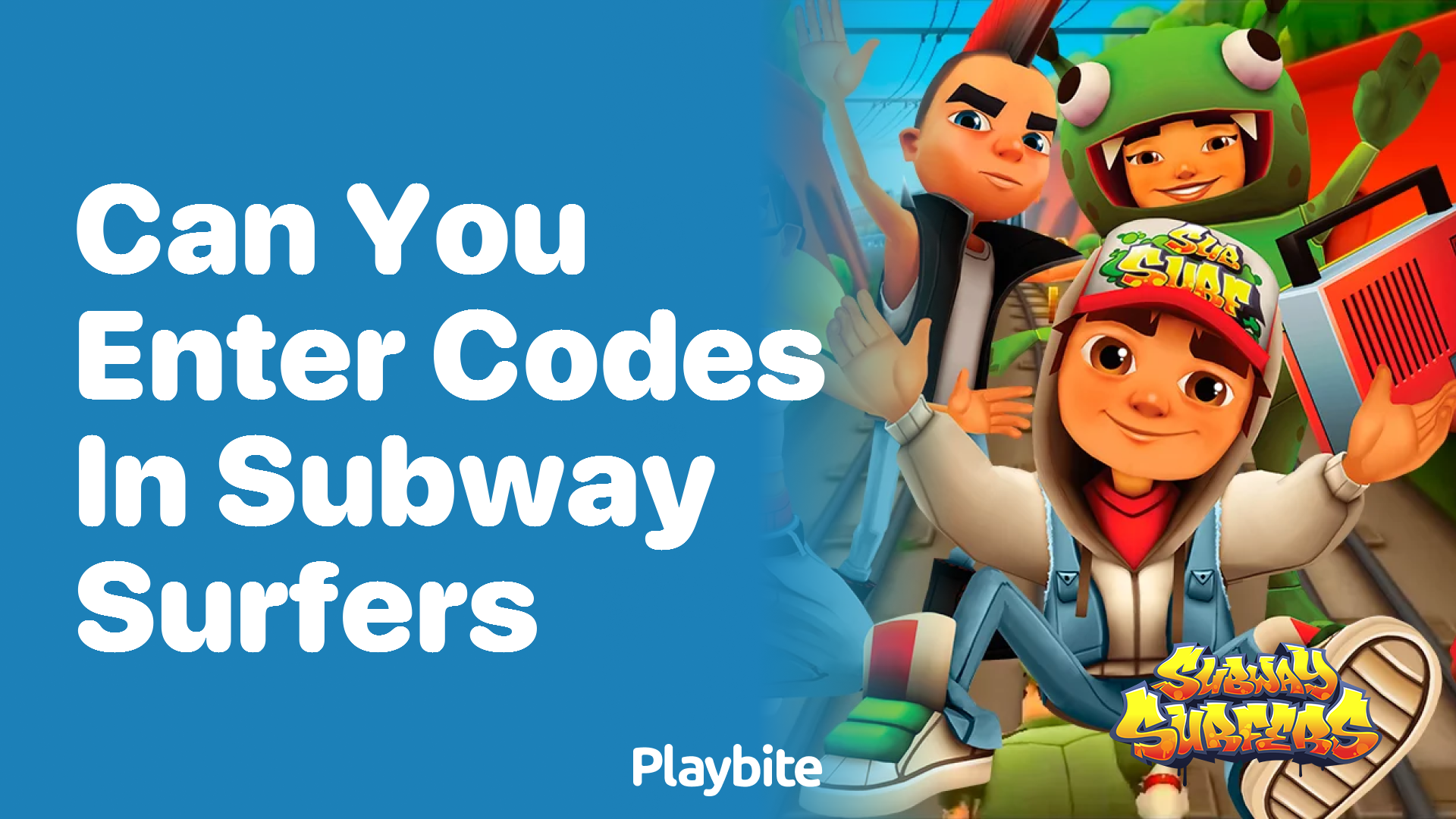 Can You Enter Codes in Subway Surfers?