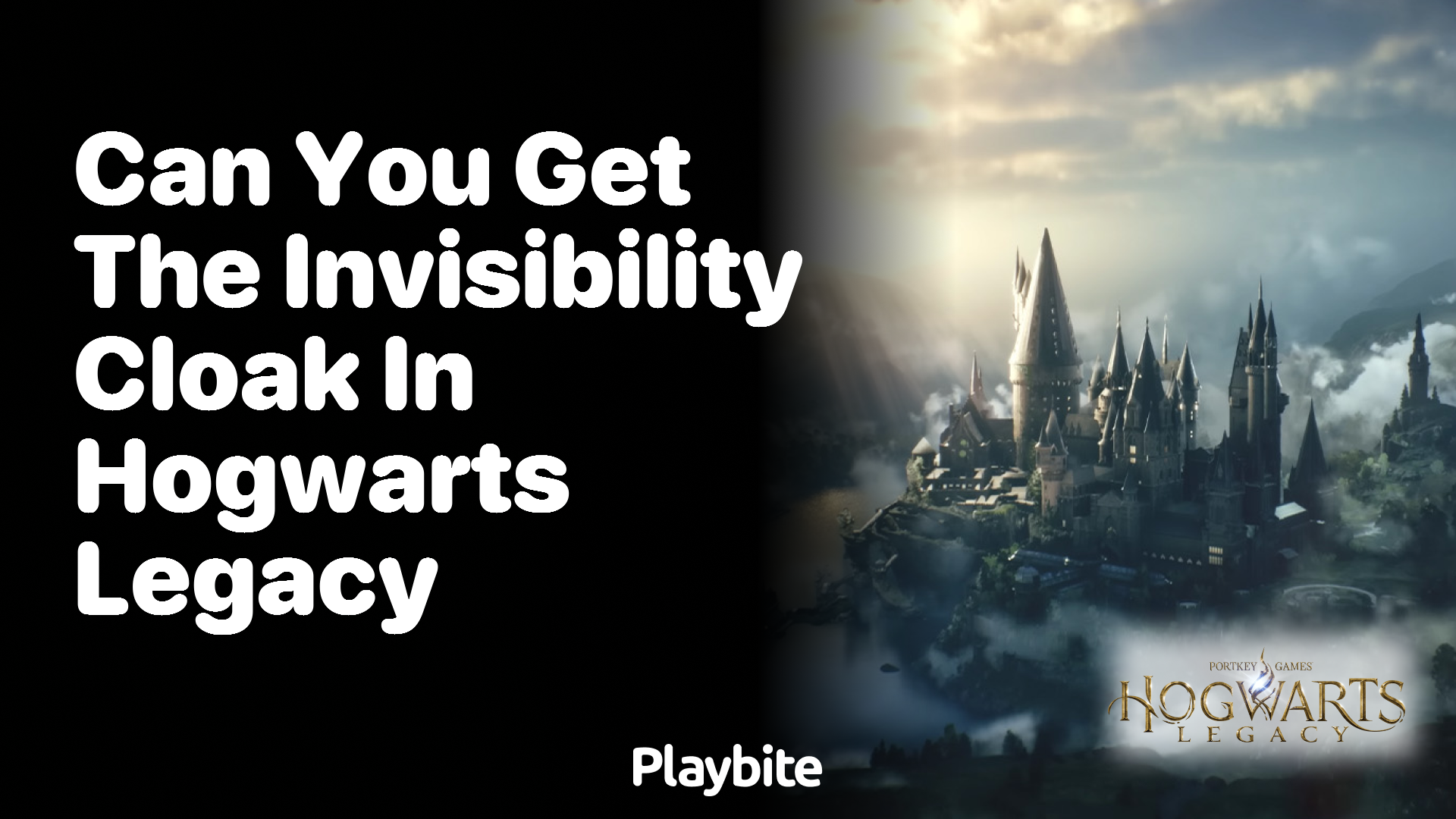 Can You Get the Invisibility Cloak in Hogwarts Legacy?