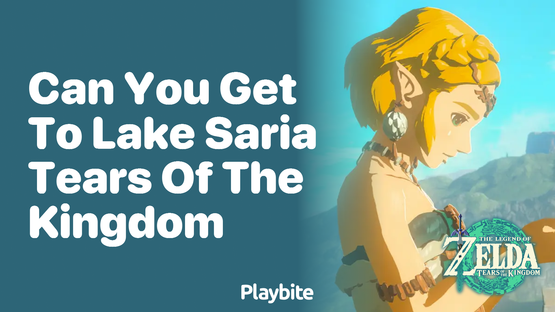 Can You Get to Lake Saria in Tears of the Kingdom?