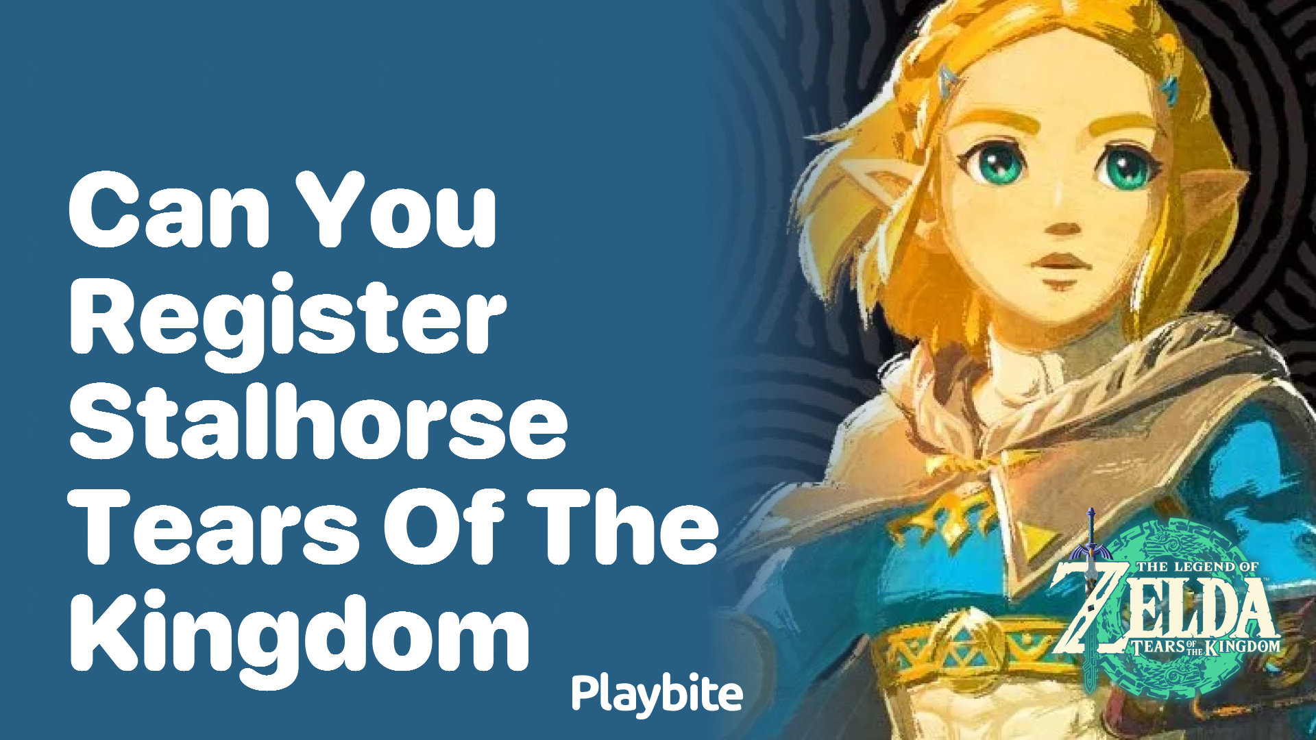 Can You Register Stalhorse in Tears of the Kingdom?