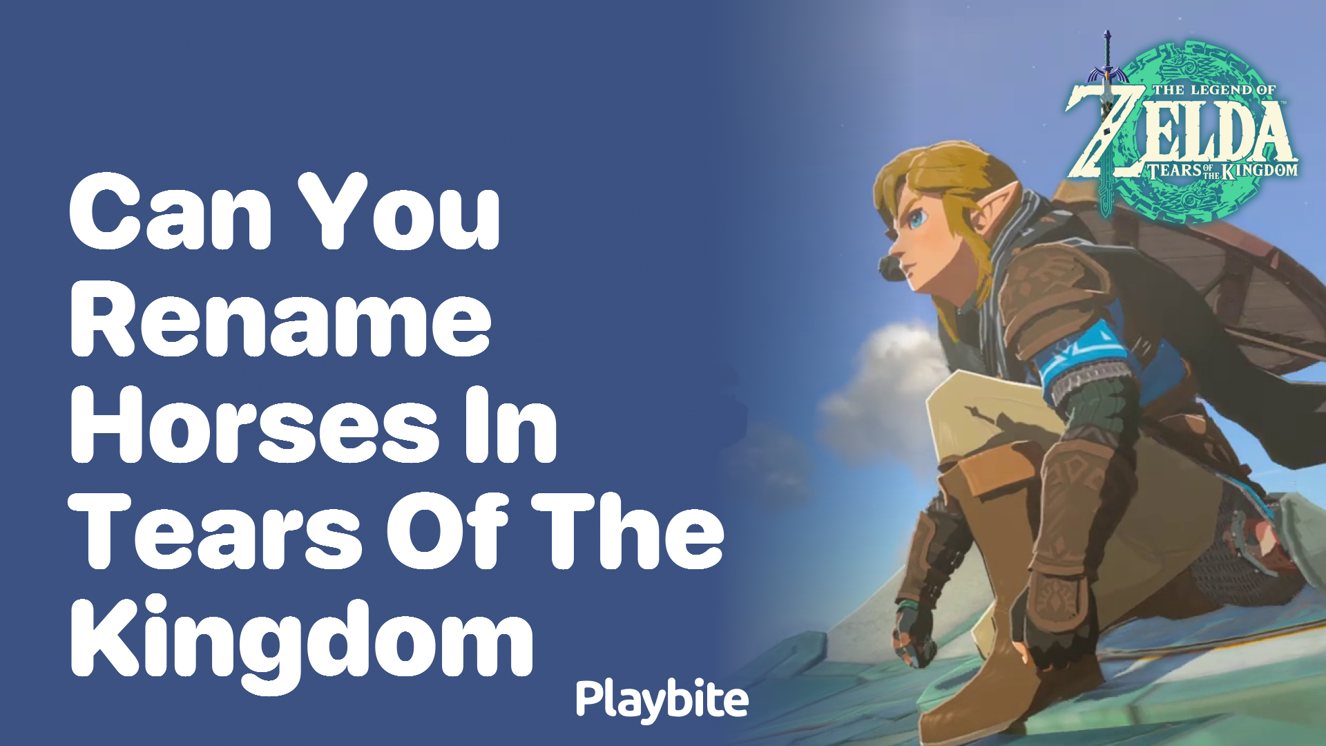 Can You Rename Horses in Tears of the Kingdom?