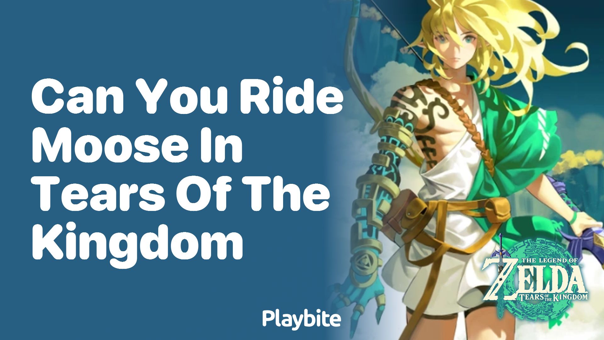 Can You Ride Moose in Tears of the Kingdom?
