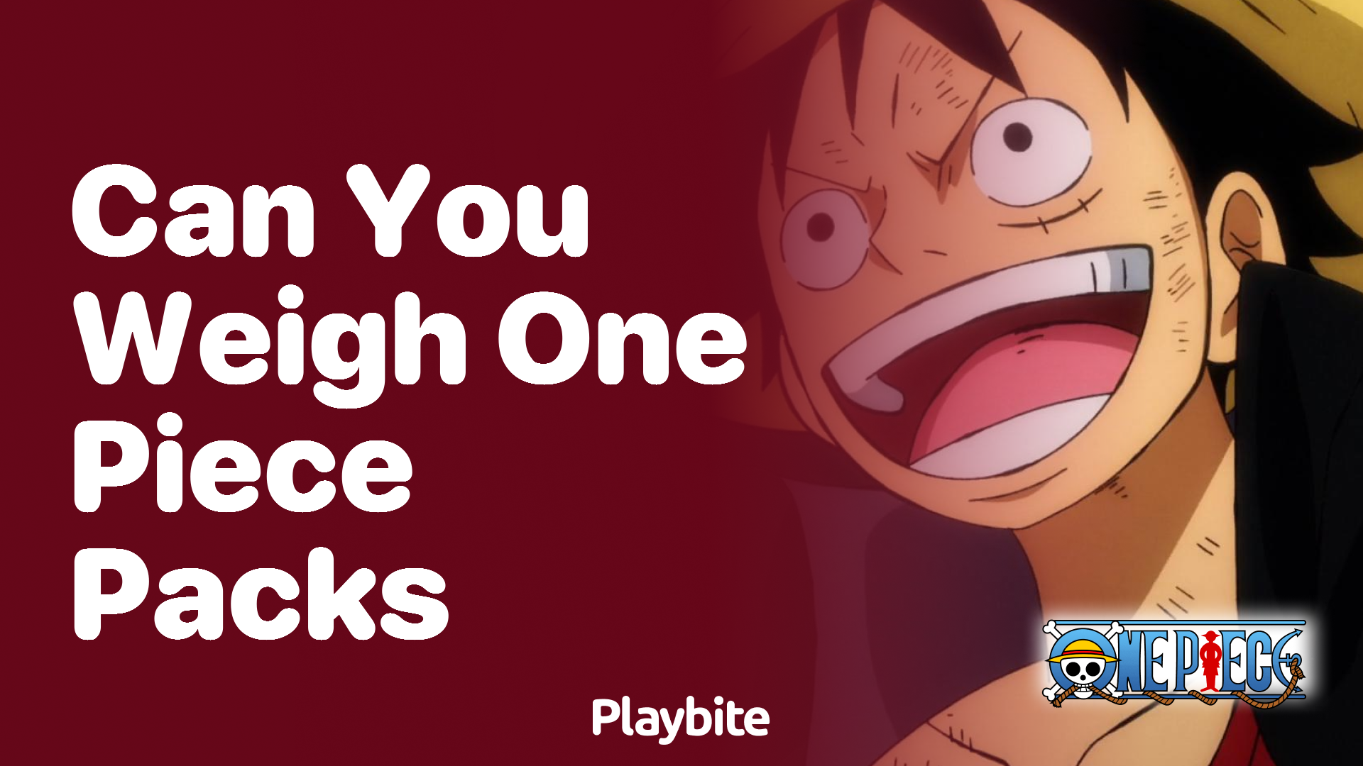 Can You Weigh One Piece Packs? Unpacking the Mystery