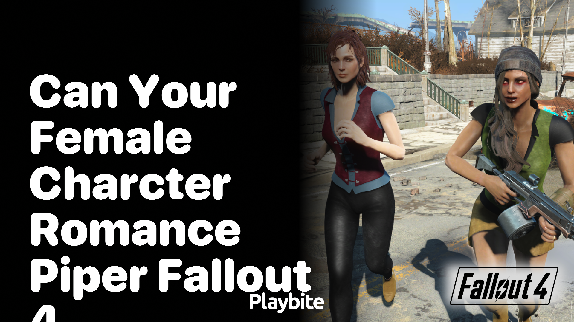 Can your female character romance Piper in Fallout 4?