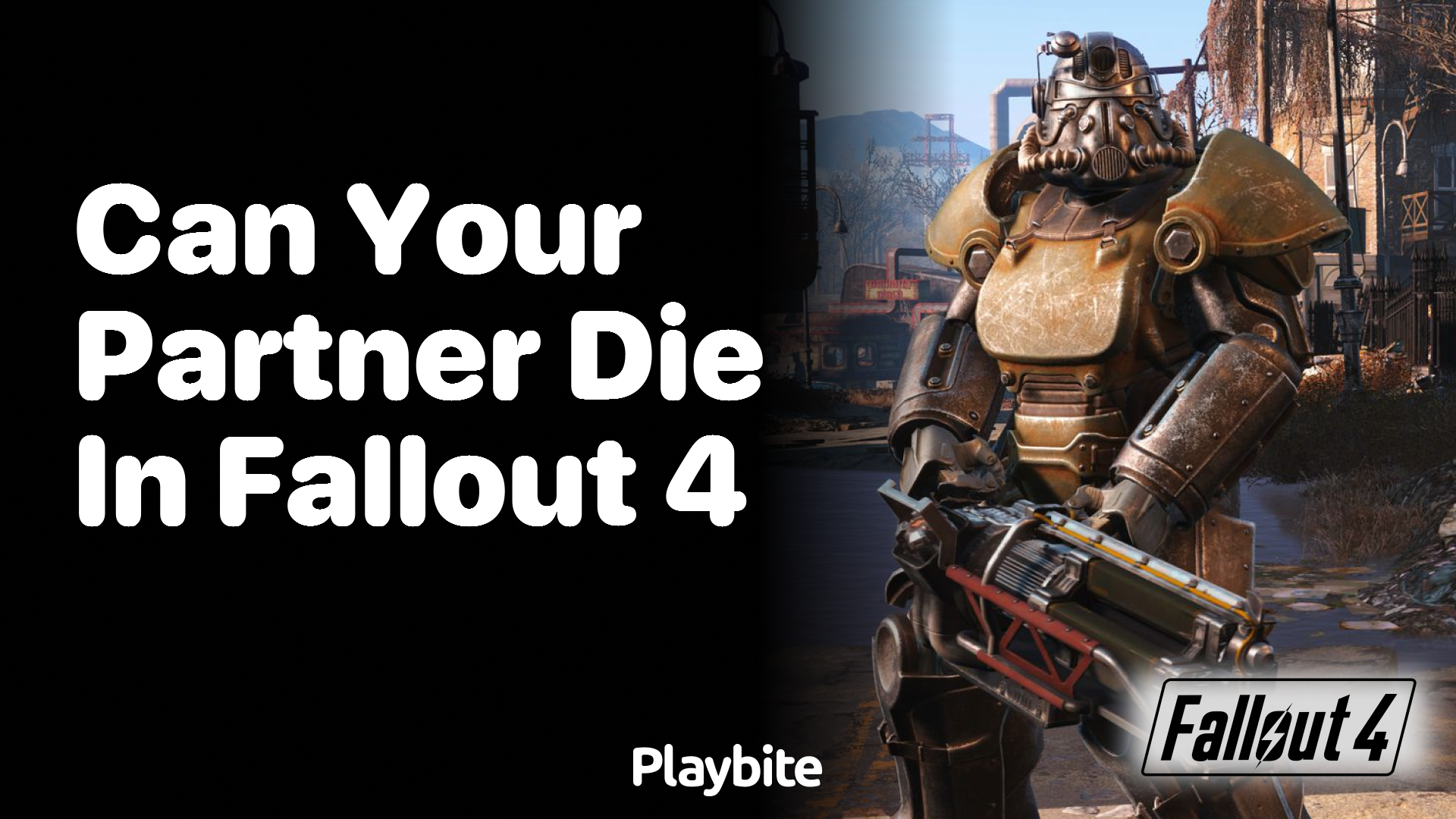 Can Your Partner Die in Fallout 4?