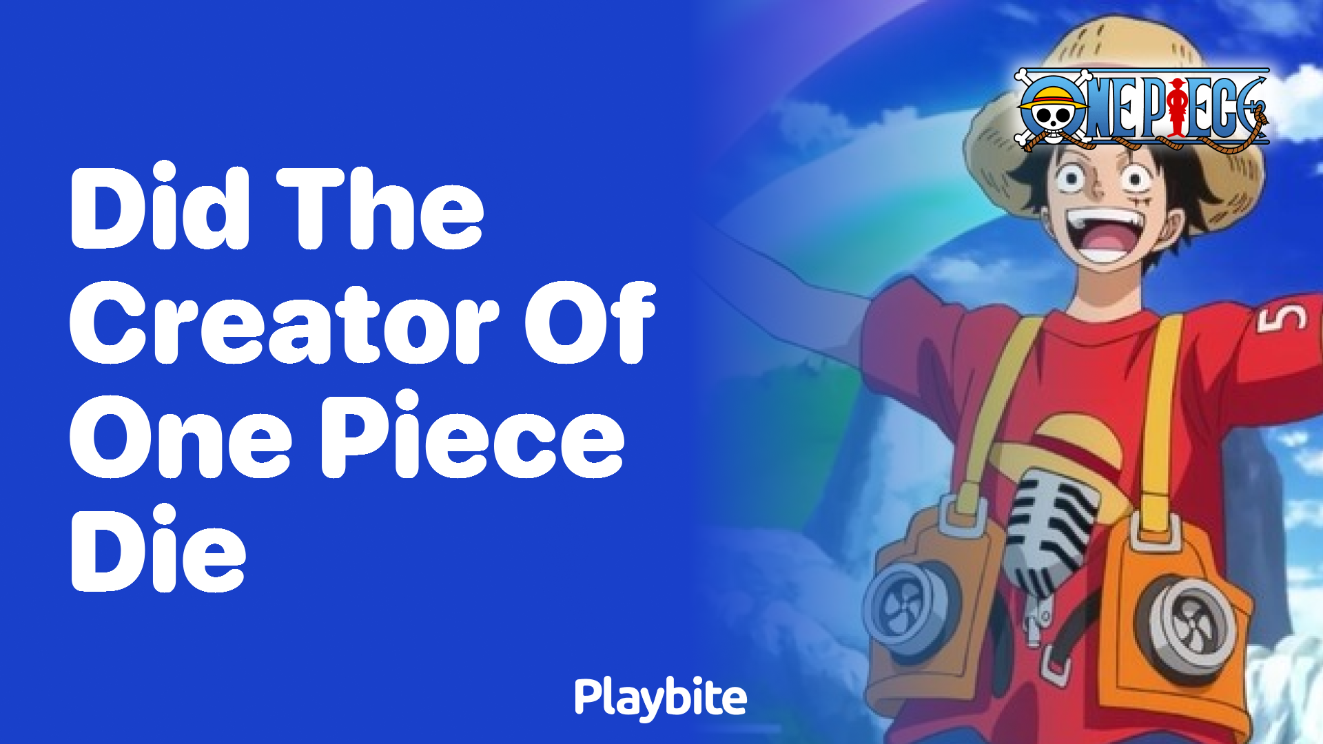 Did the Creator of One Piece Die?
