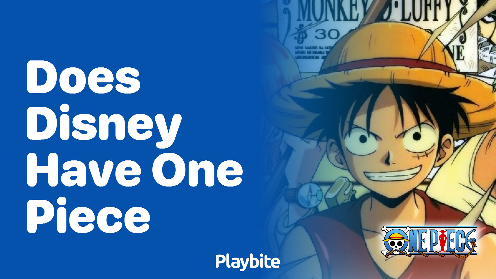 Does Disney Have One Piece? Uncovering the Truth
