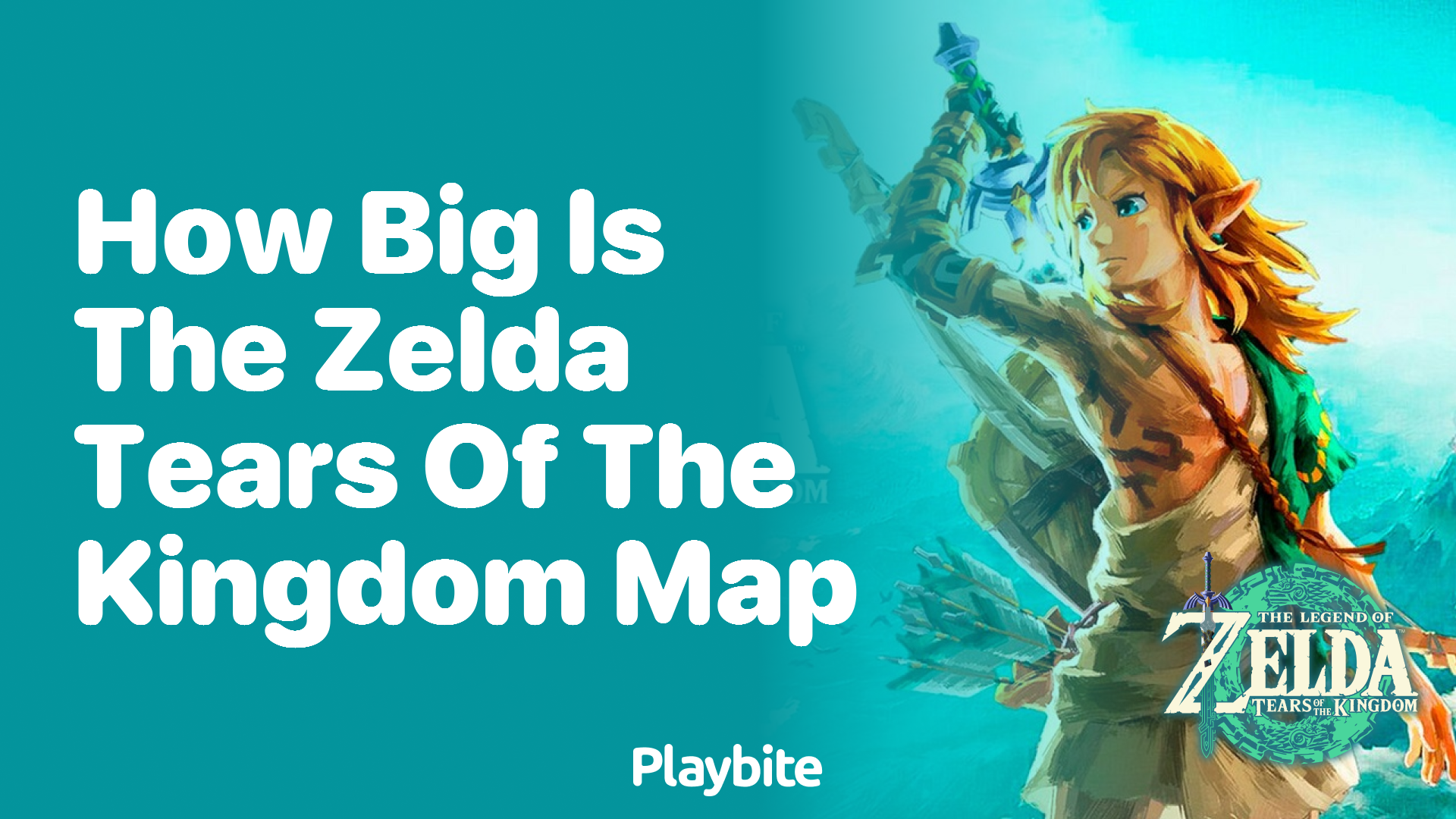 How Big Is the Zelda: Tears of the Kingdom Map?