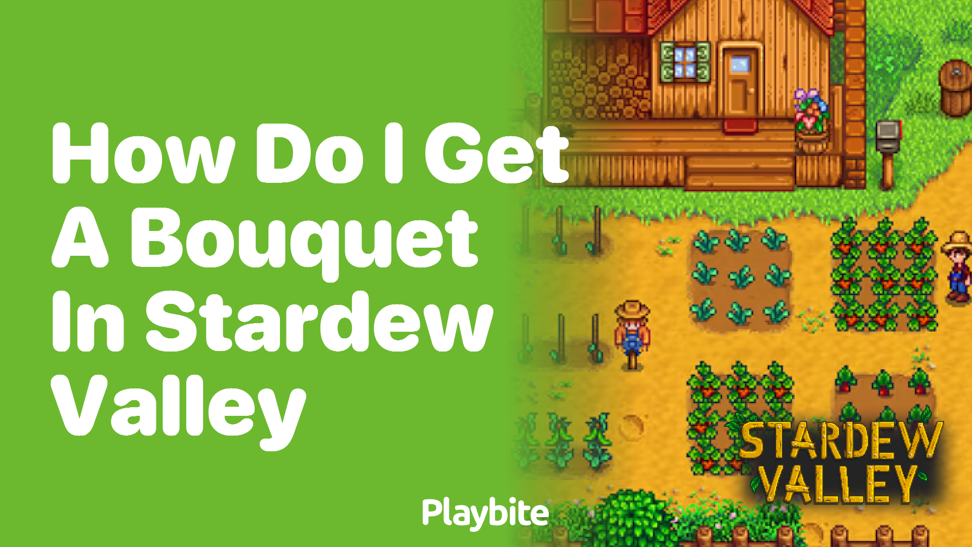How do I get a bouquet in Stardew Valley?