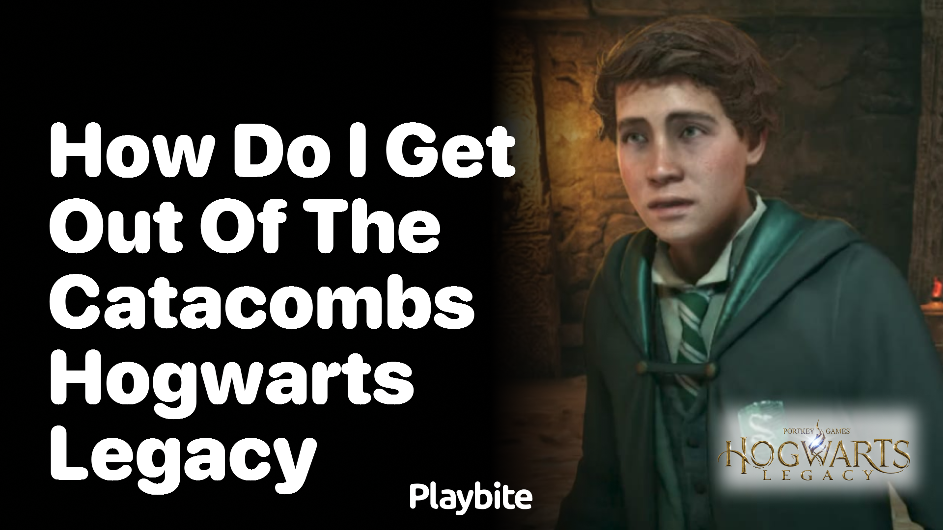How do I get out of the catacombs in Hogwarts Legacy?