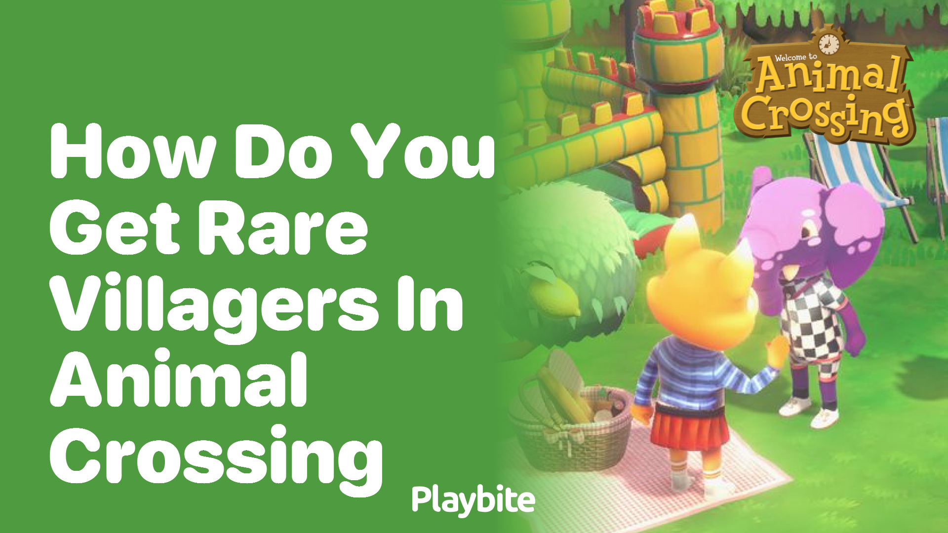 How do you get rare villagers in Animal Crossing?