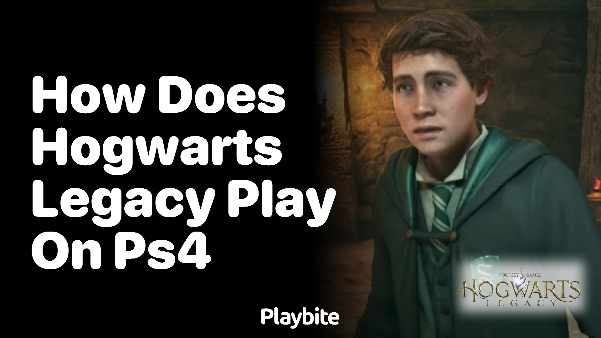 How does Hogwarts Legacy play on PS4?