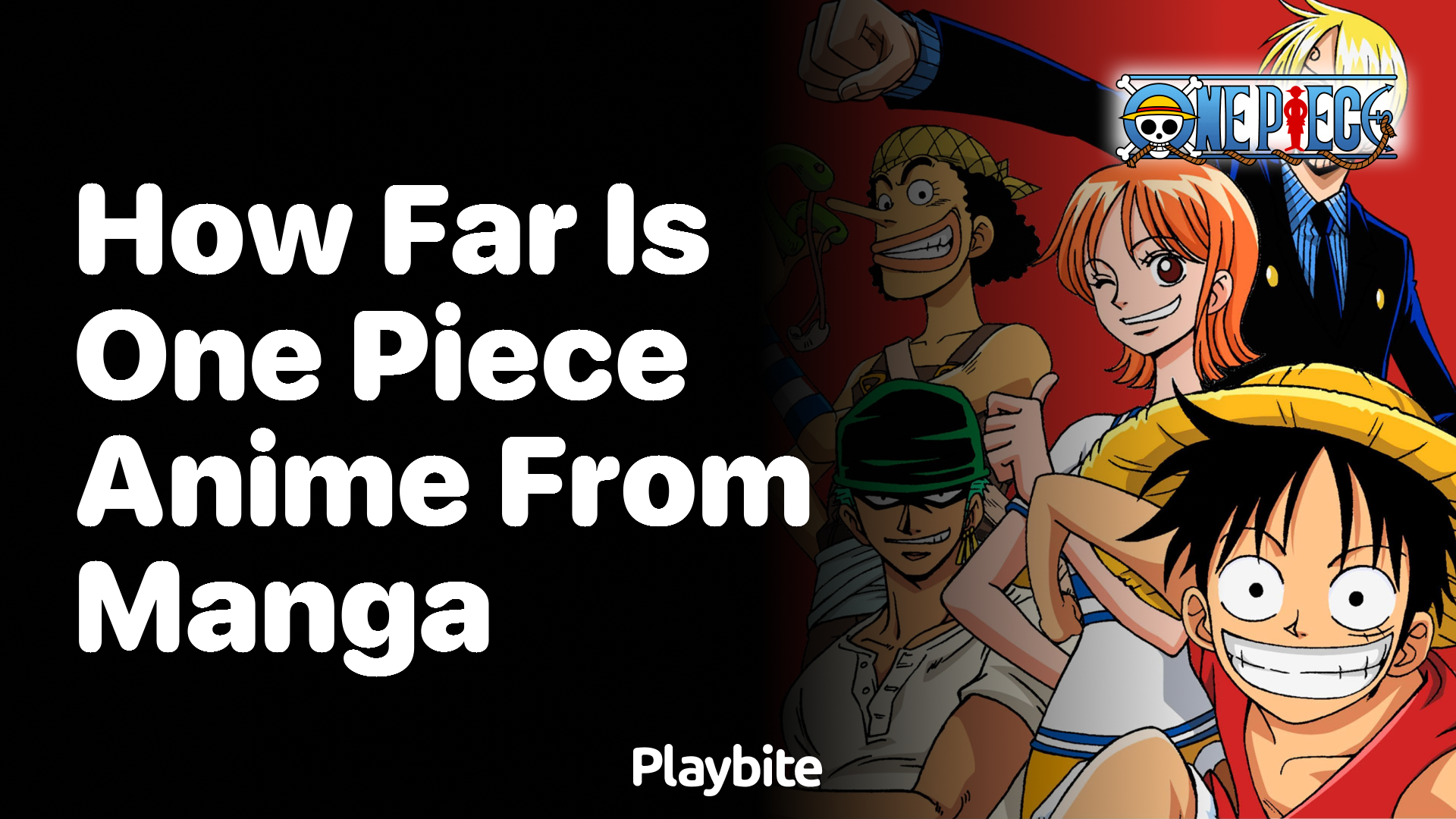 How Far is the One Piece Anime from the Manga?