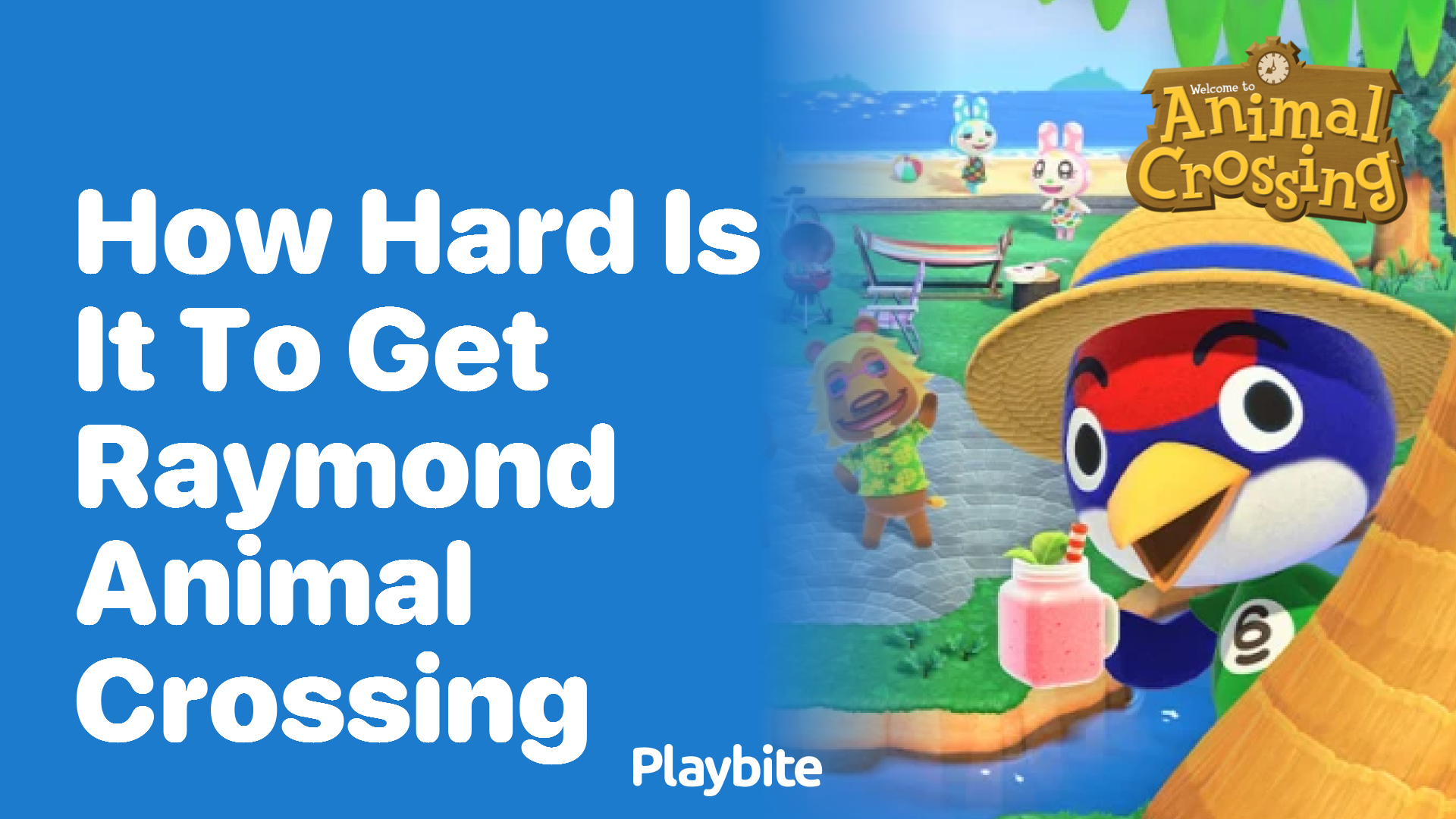 How hard is it to get Raymond in Animal Crossing?