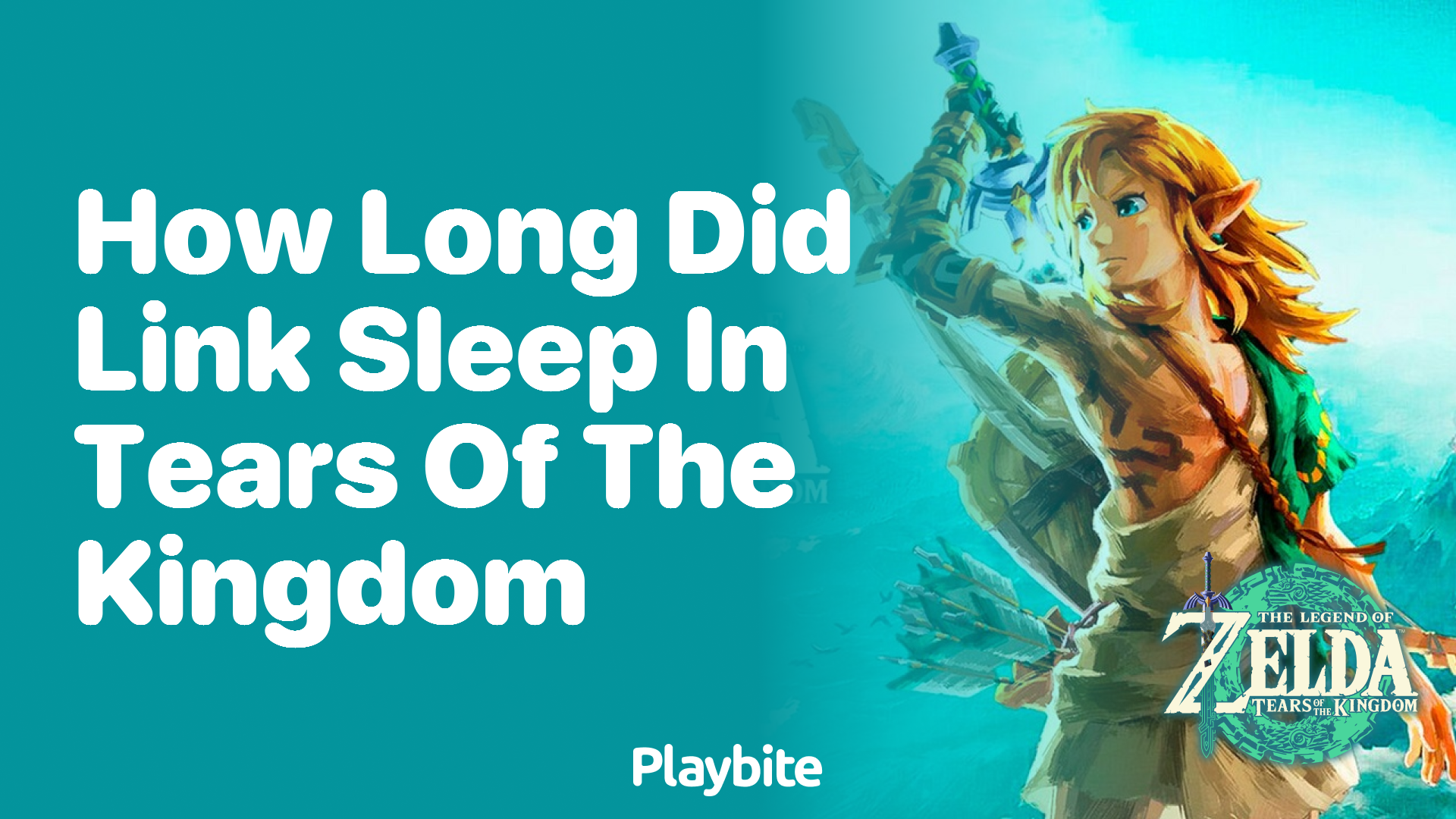 How Long Did Link Sleep in Tears of the Kingdom?