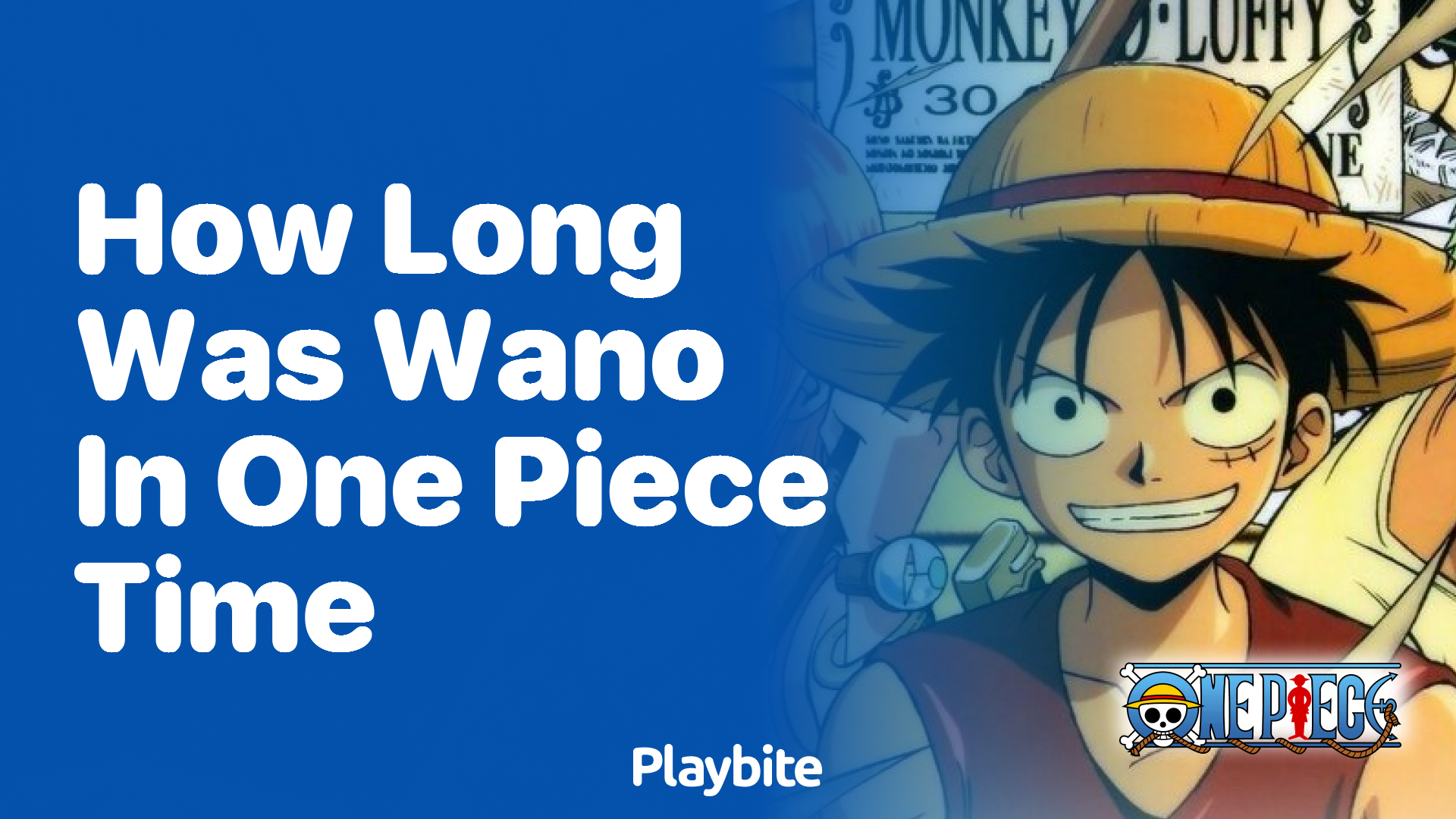 How Long Was the Wano Arc in One Piece Time?