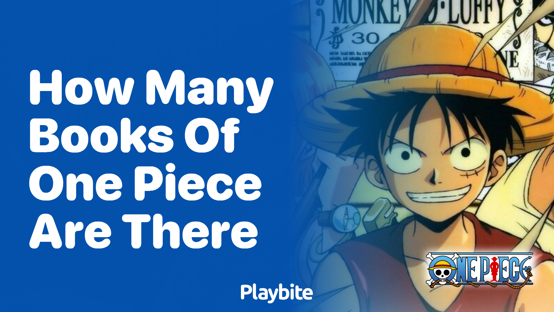 How Many Books of One Piece Are There?