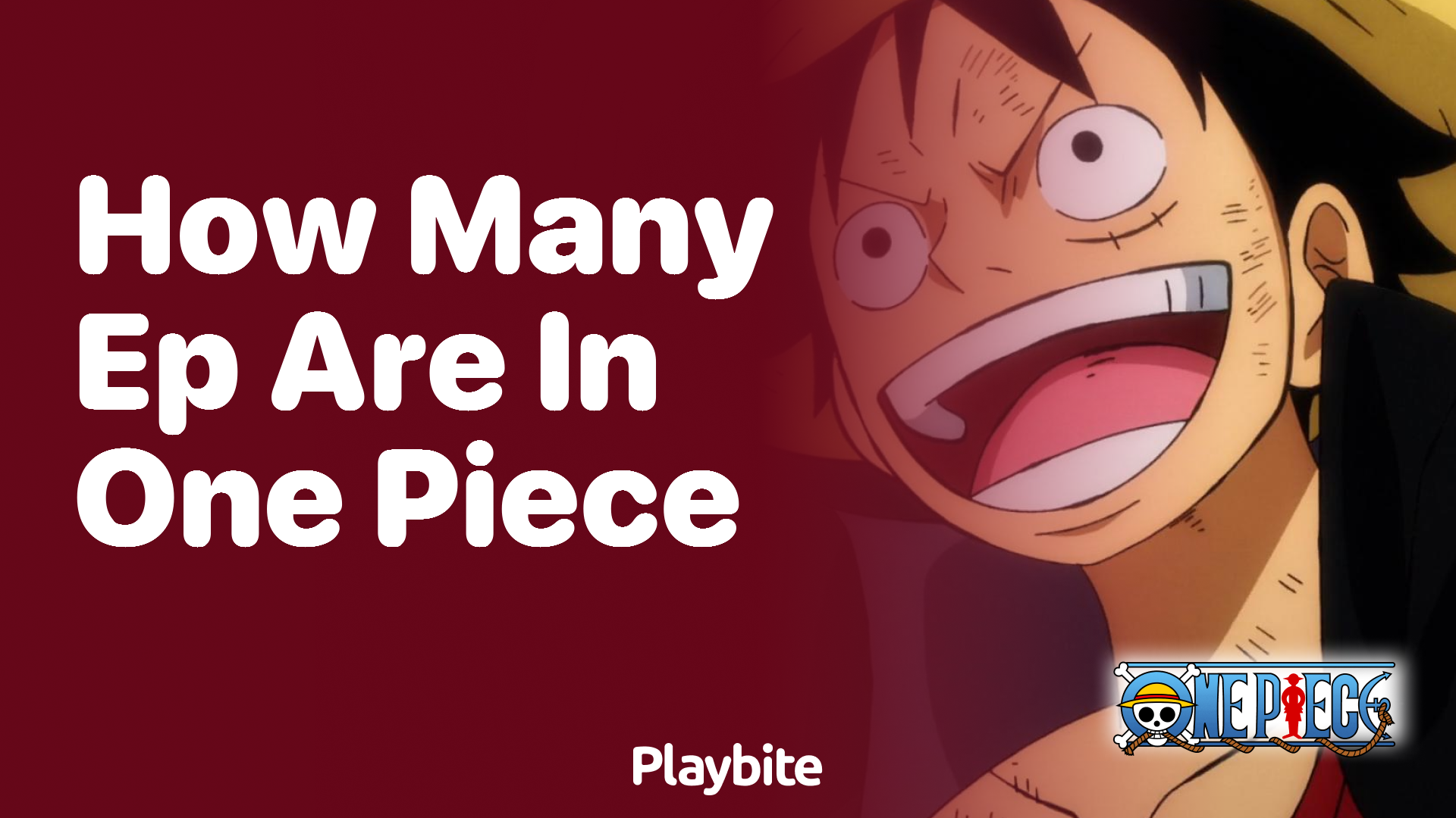 How Many Episodes Are In One Piece?