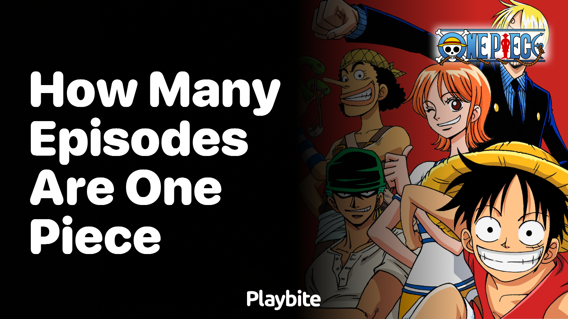 How many episodes are in One Piece?