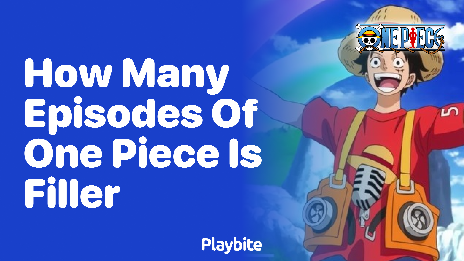 How Many Episodes of One Piece Are Filler?