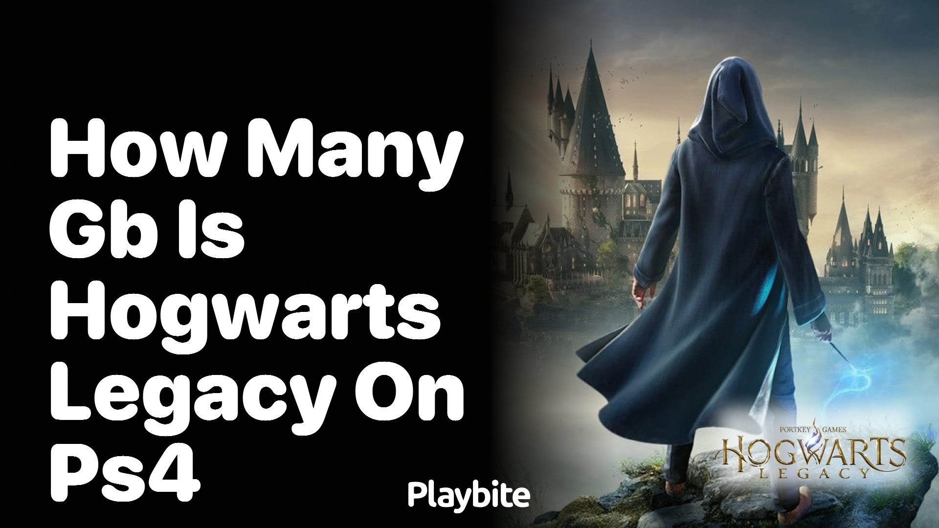 How Many GB is Hogwarts Legacy on PS4?