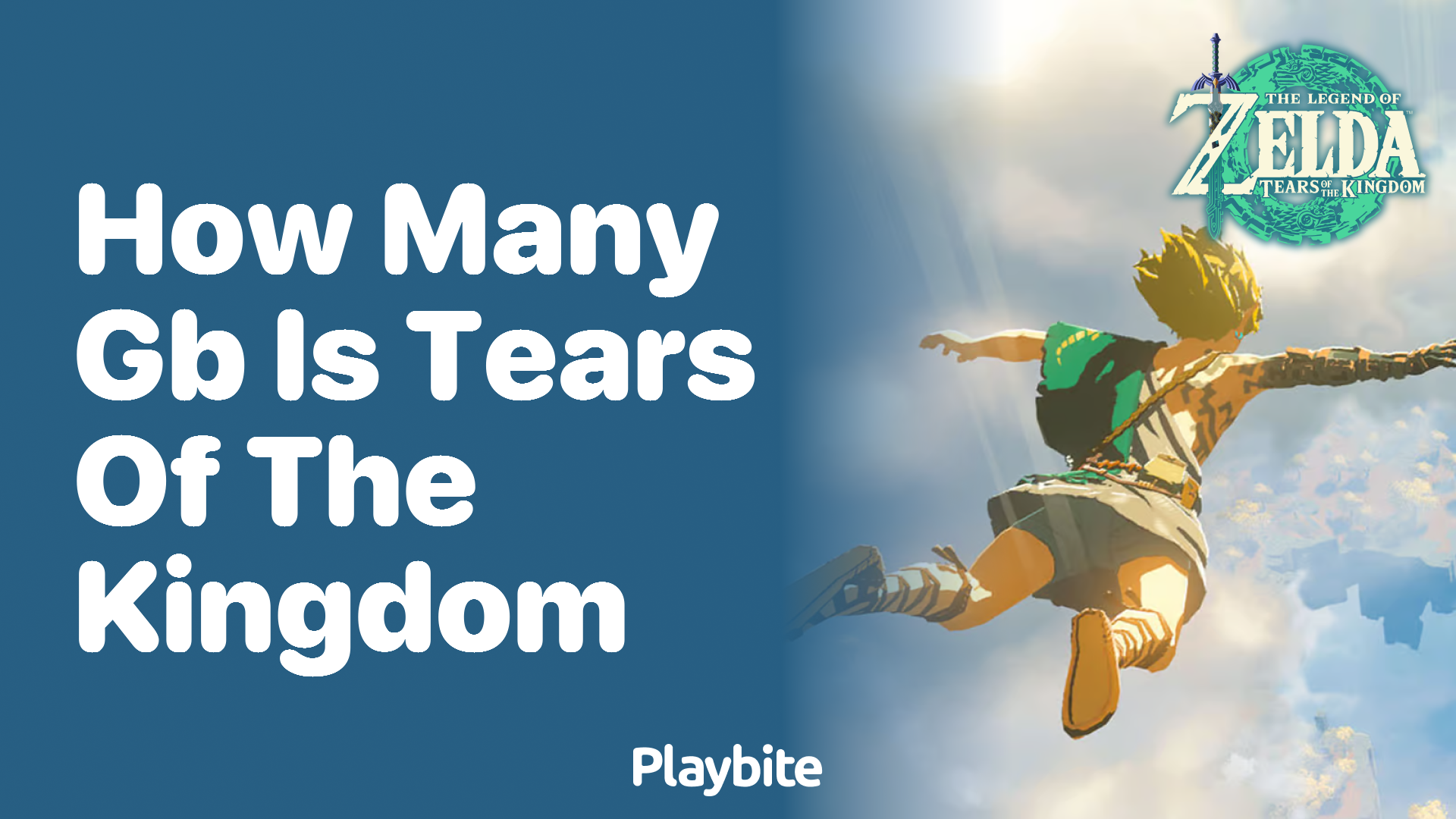 How Many GB is Tears of the Kingdom?