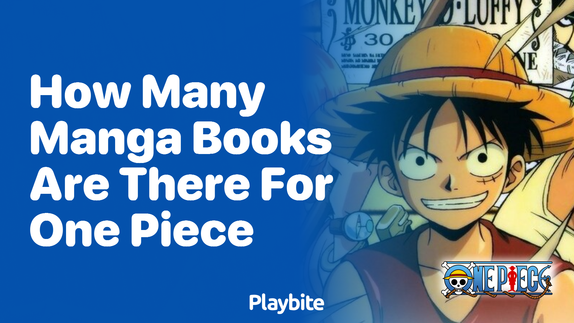How Many Manga Books Are There for One Piece?
