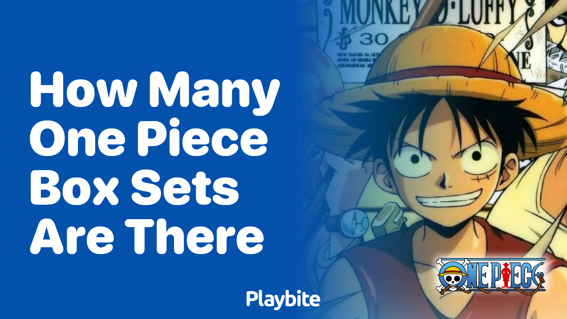 How Many One Piece Box Sets Are There?